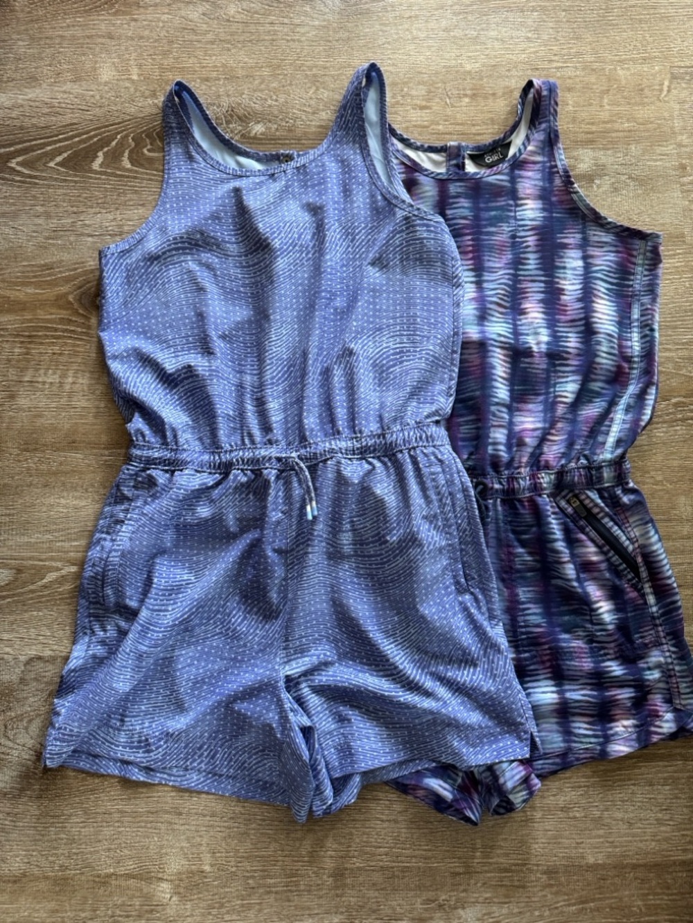 Athleta Girl On The Go Rompers-2 pack XXL/16
